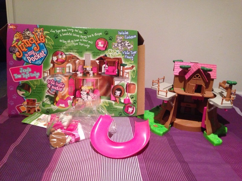 jungle in my pocket treehouse playset